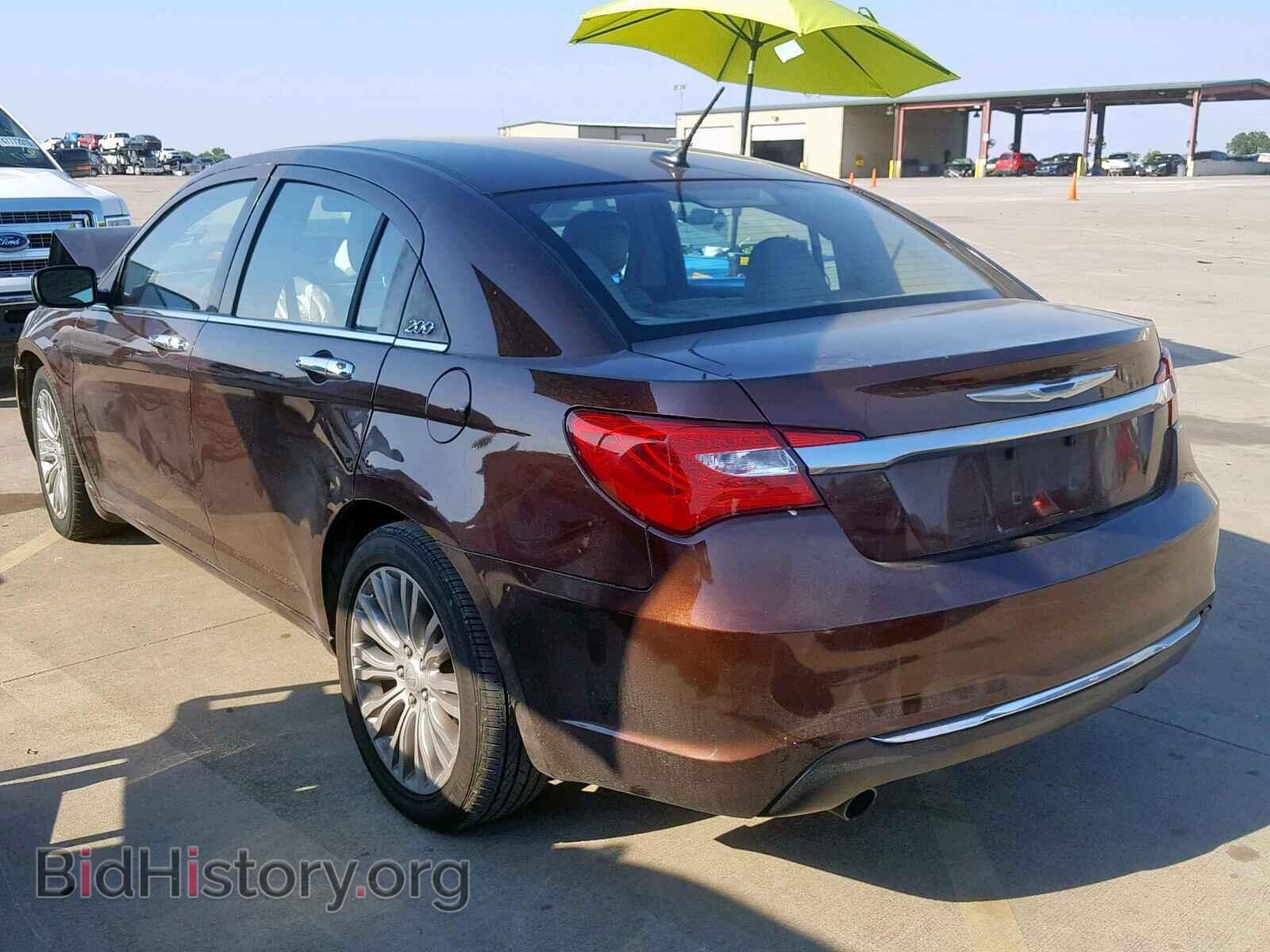 2012 CHRYSLER 200 - VIN: 1C3CCBCG0CN264002 - Фото 3