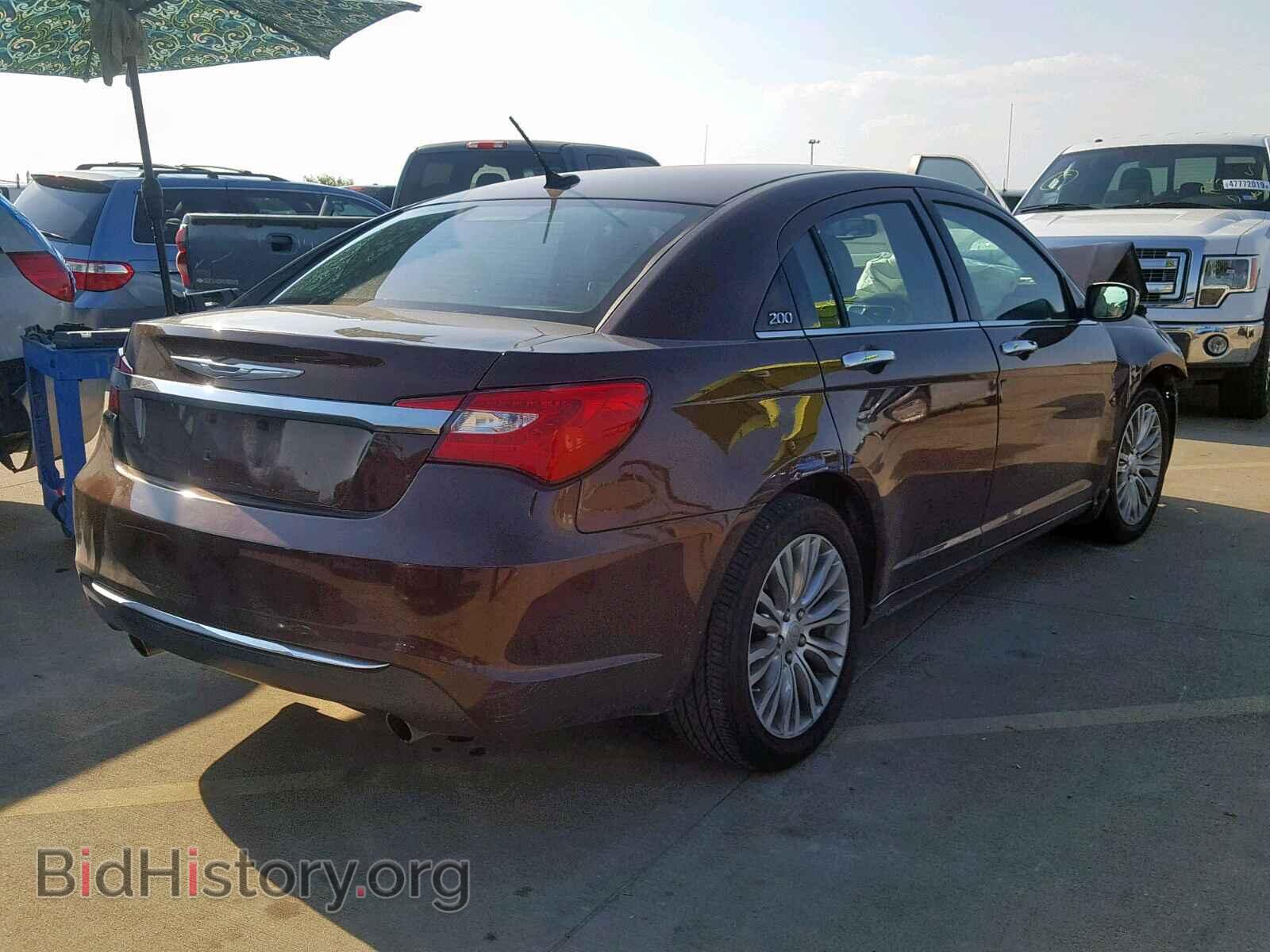 2012 CHRYSLER 200 - VIN: 1C3CCBCG0CN264002 - Фото 4