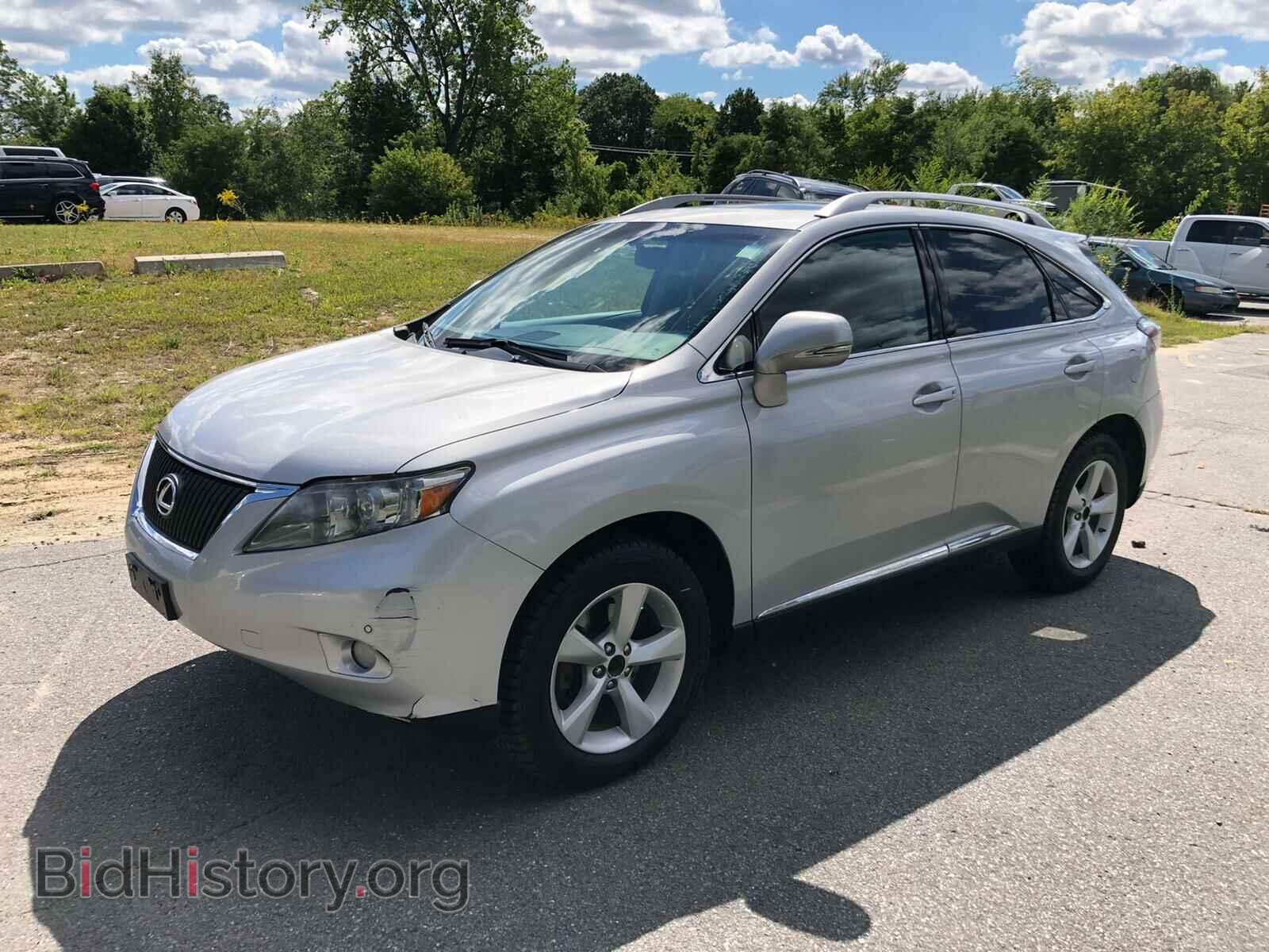 2012 LEXUS RX350 - VIN: 2T2BK1BA3CC130598 - Фото 3
