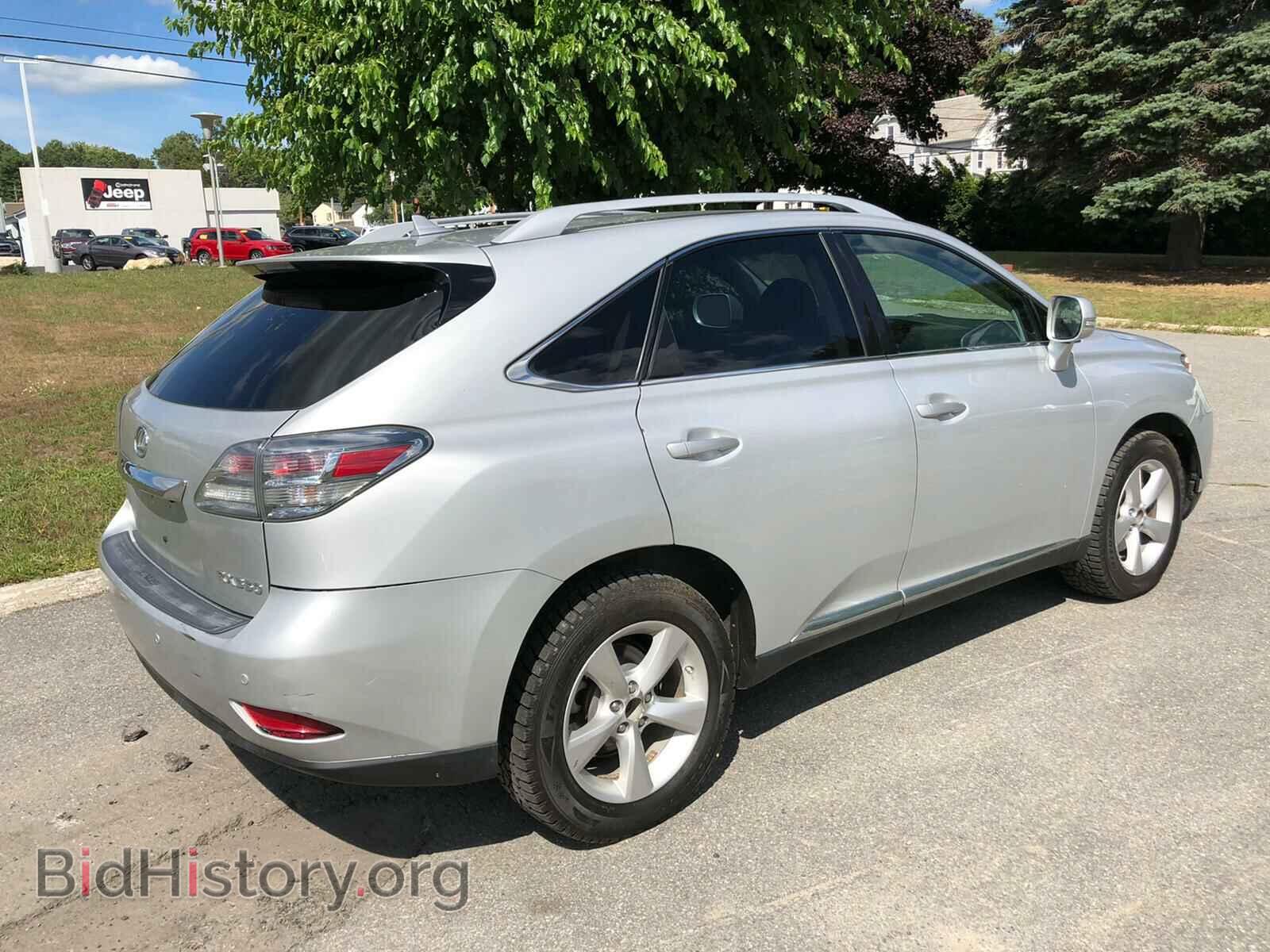 2012 LEXUS RX350 - VIN: 2T2BK1BA3CC130598 - Фото 4