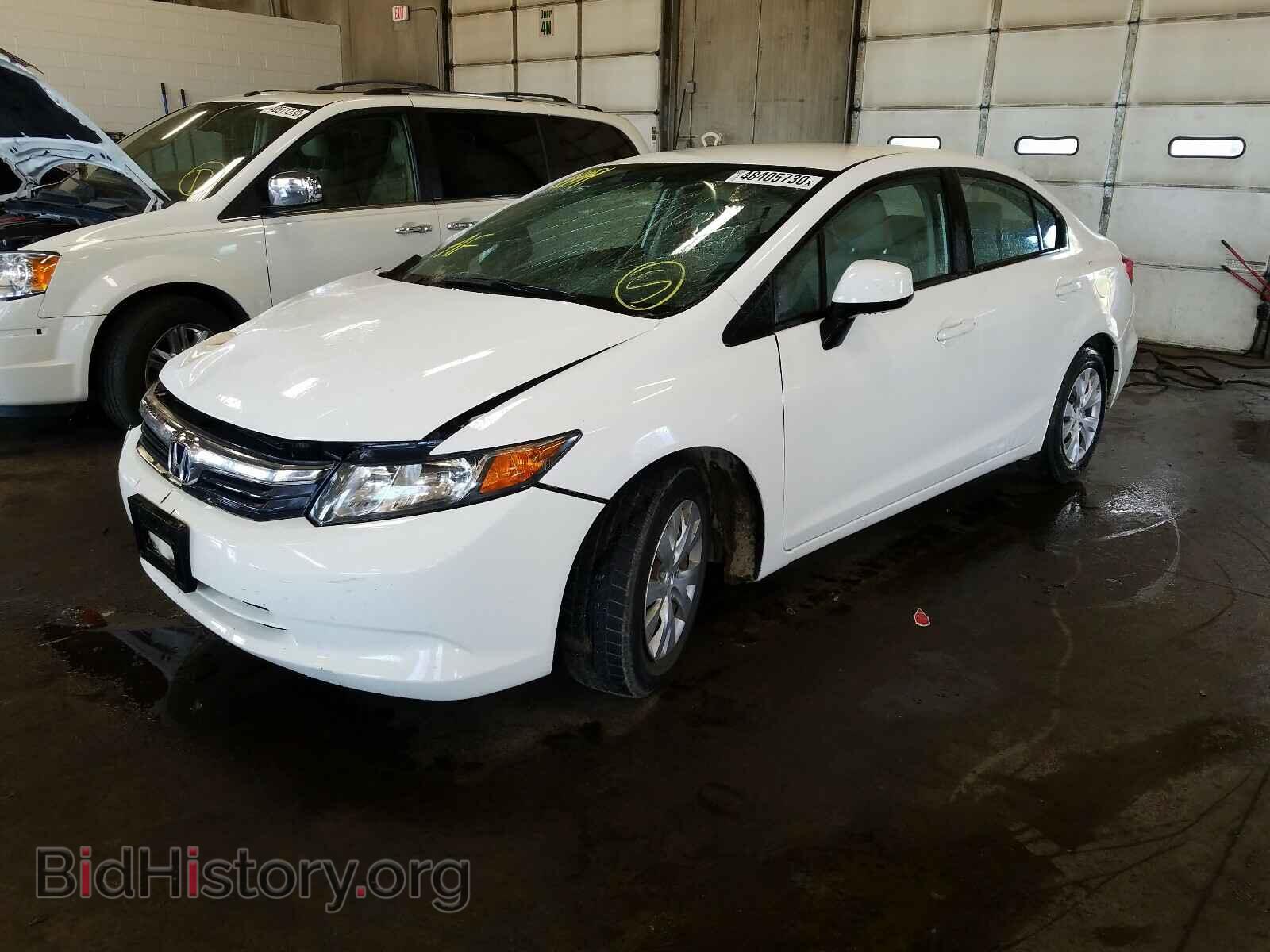 2012 HONDA CIVIC - VIN: 19XFB2F55CE027189 - Фото 2