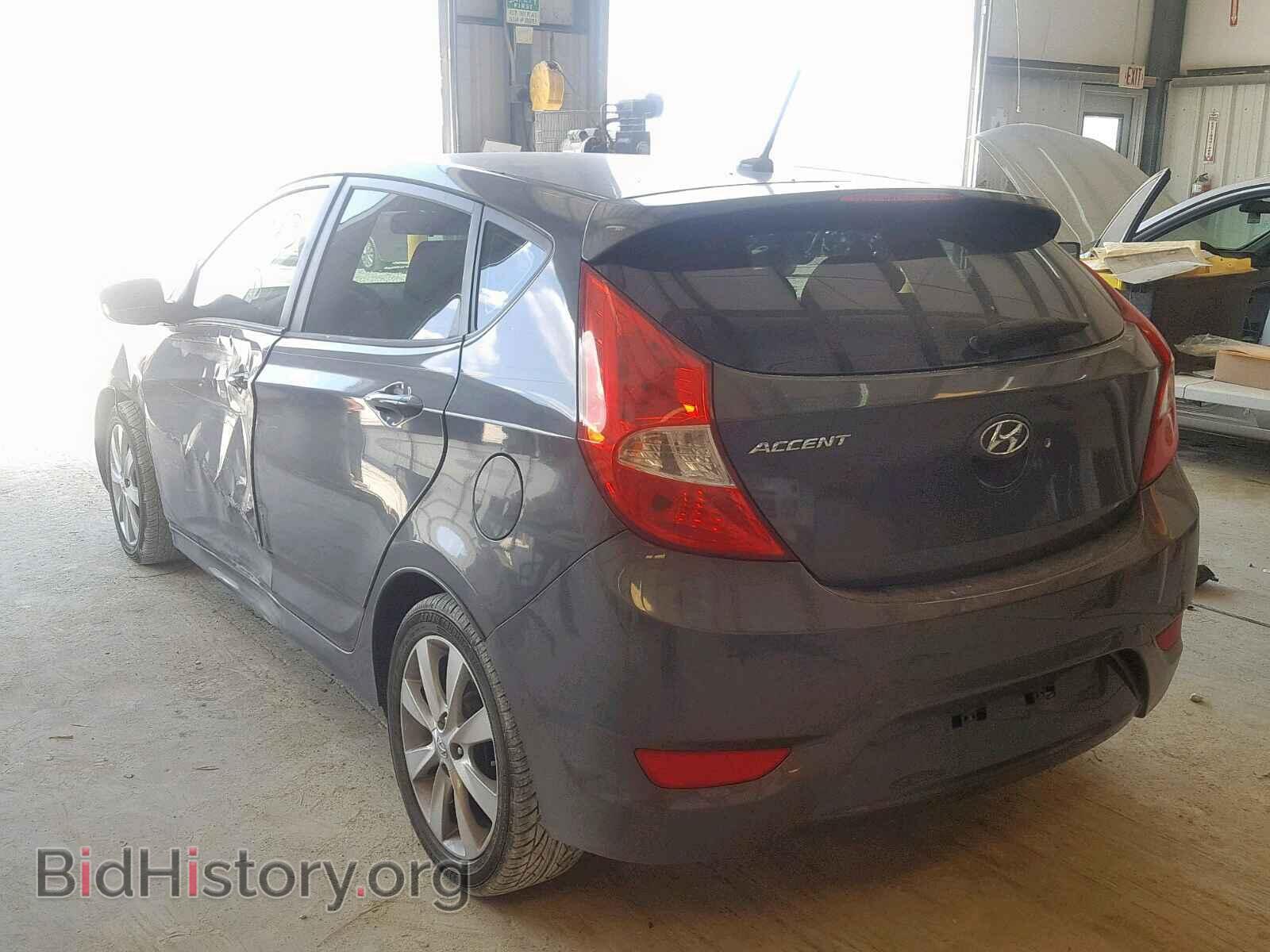 2012 HYUNDAI ACCENT - VIN: KMHCU5AE7CU013457 - Фото 3