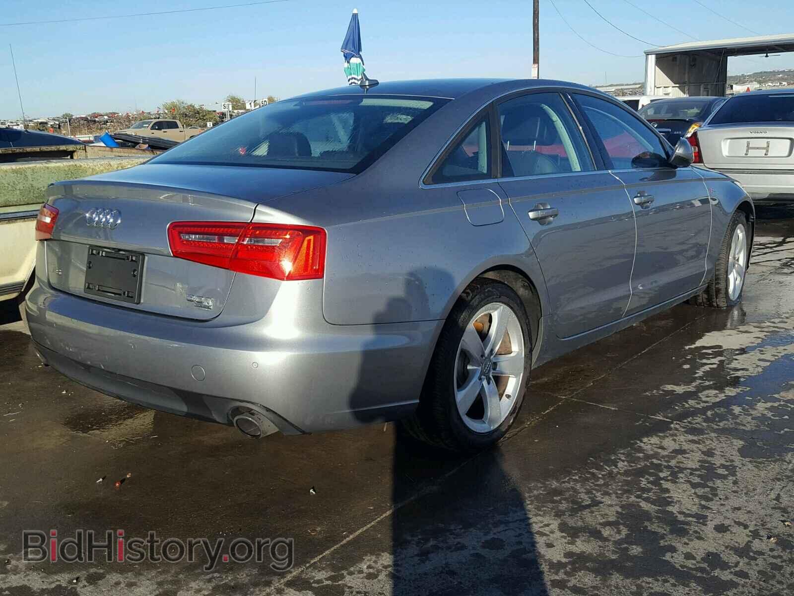 2012 AUDI A6 - VIN: WAUGGAFC9CN171657 - Фото 4