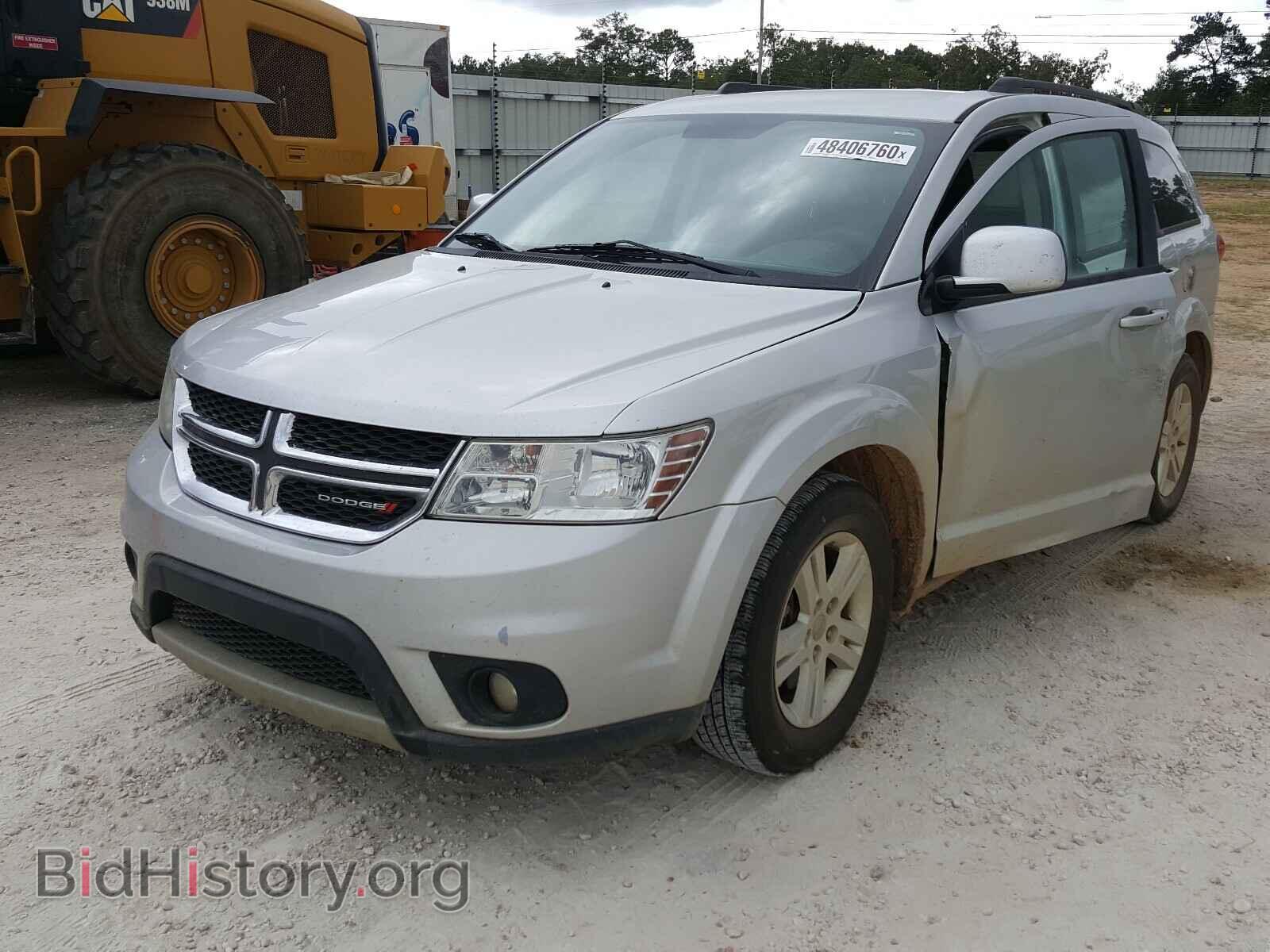 2012 DODGE JOURNEY - VIN: 3C4PDCBB2CT331172 - Фото 2