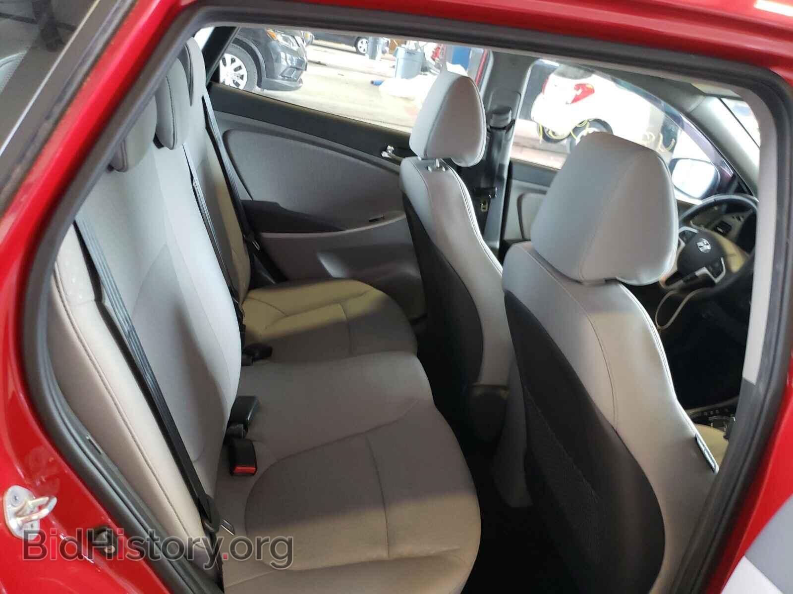 2012 HYUNDAI ACCENT - VIN: KMHCU5AEXCU042077 - Фото 6