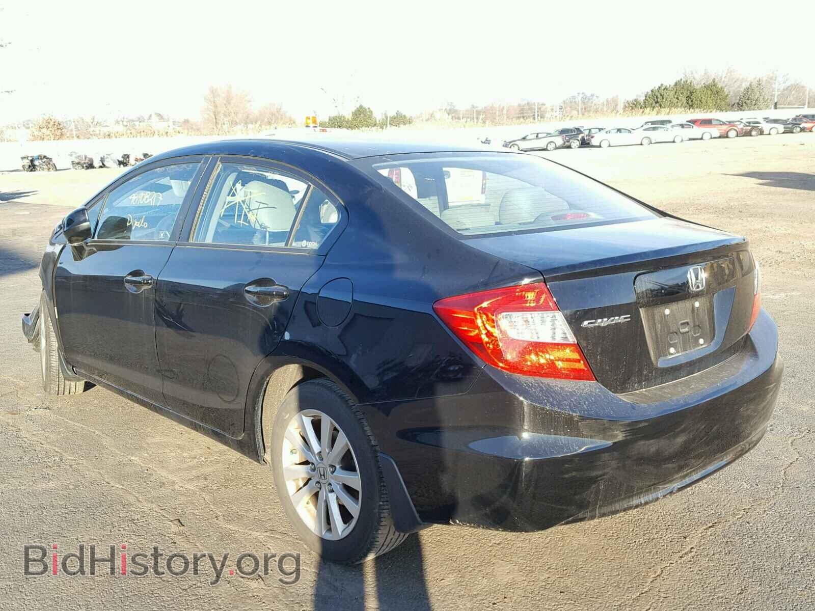2012 HONDA CIVIC - VIN: 19XFB2F87CE100279 - Фото 3