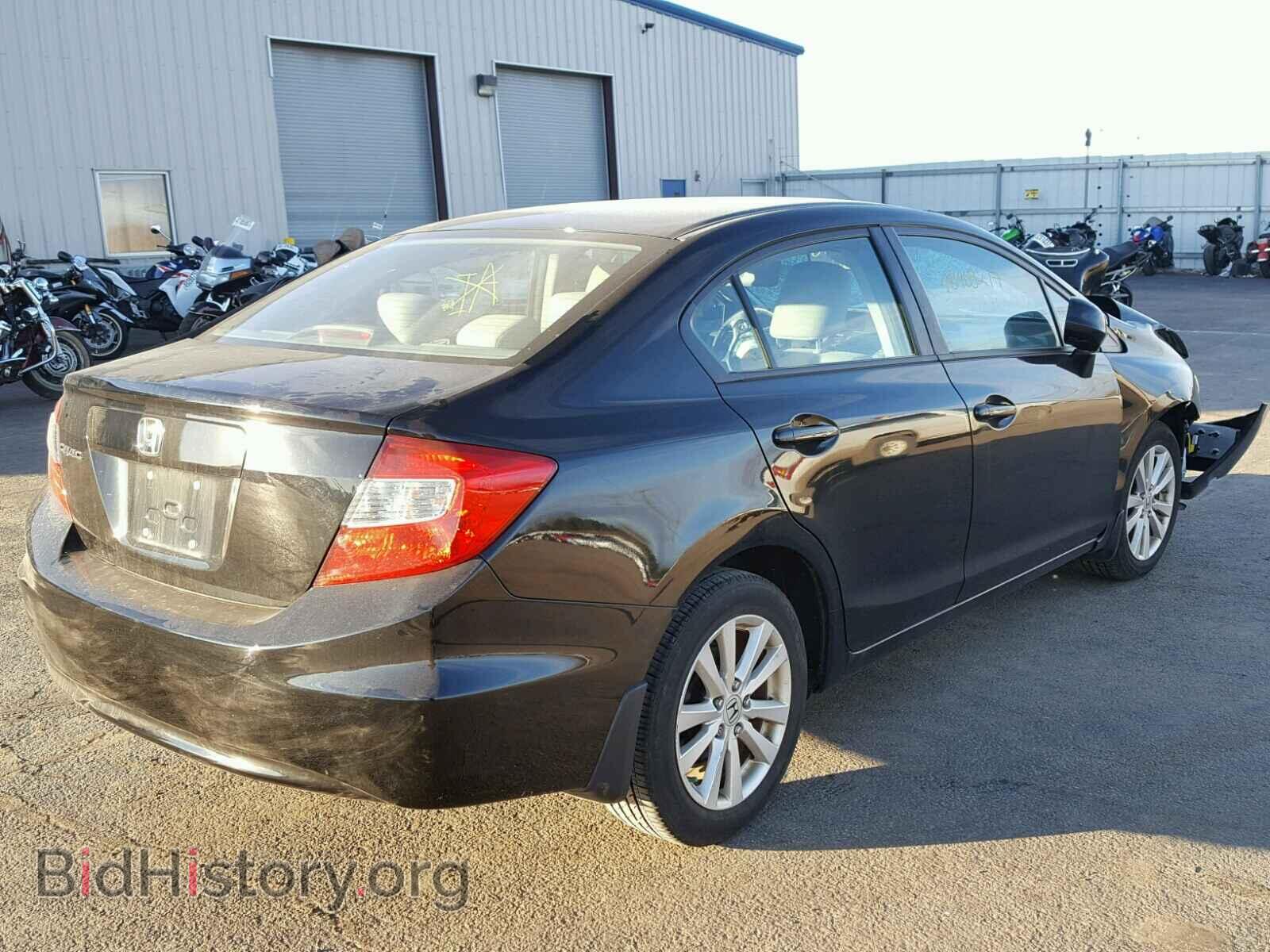 2012 HONDA CIVIC - VIN: 19XFB2F87CE100279 - Фото 4
