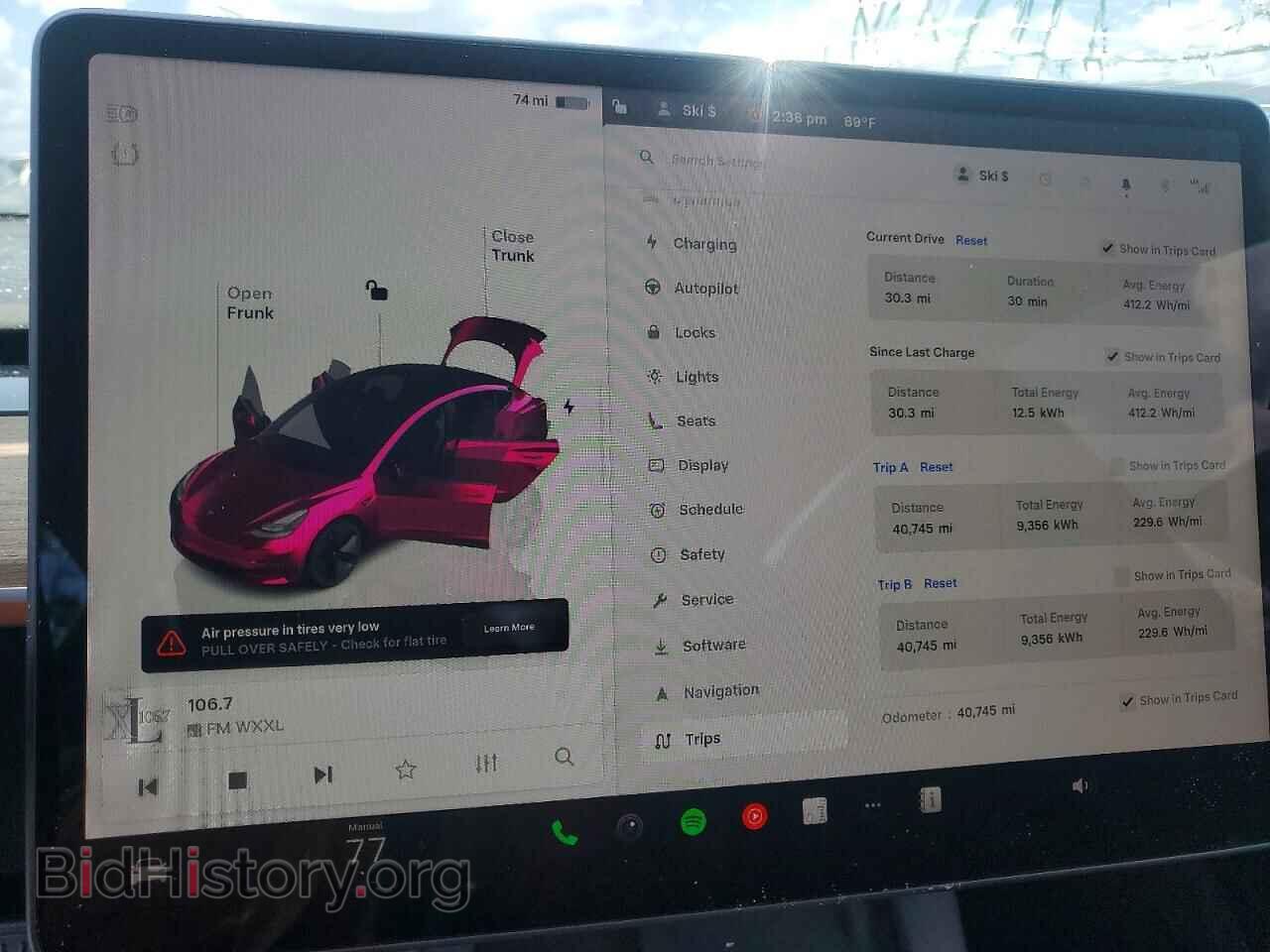 2023 TESLA MODEL 3 - VIN: 5YJ3E1EA6PF382830 - Фото 9