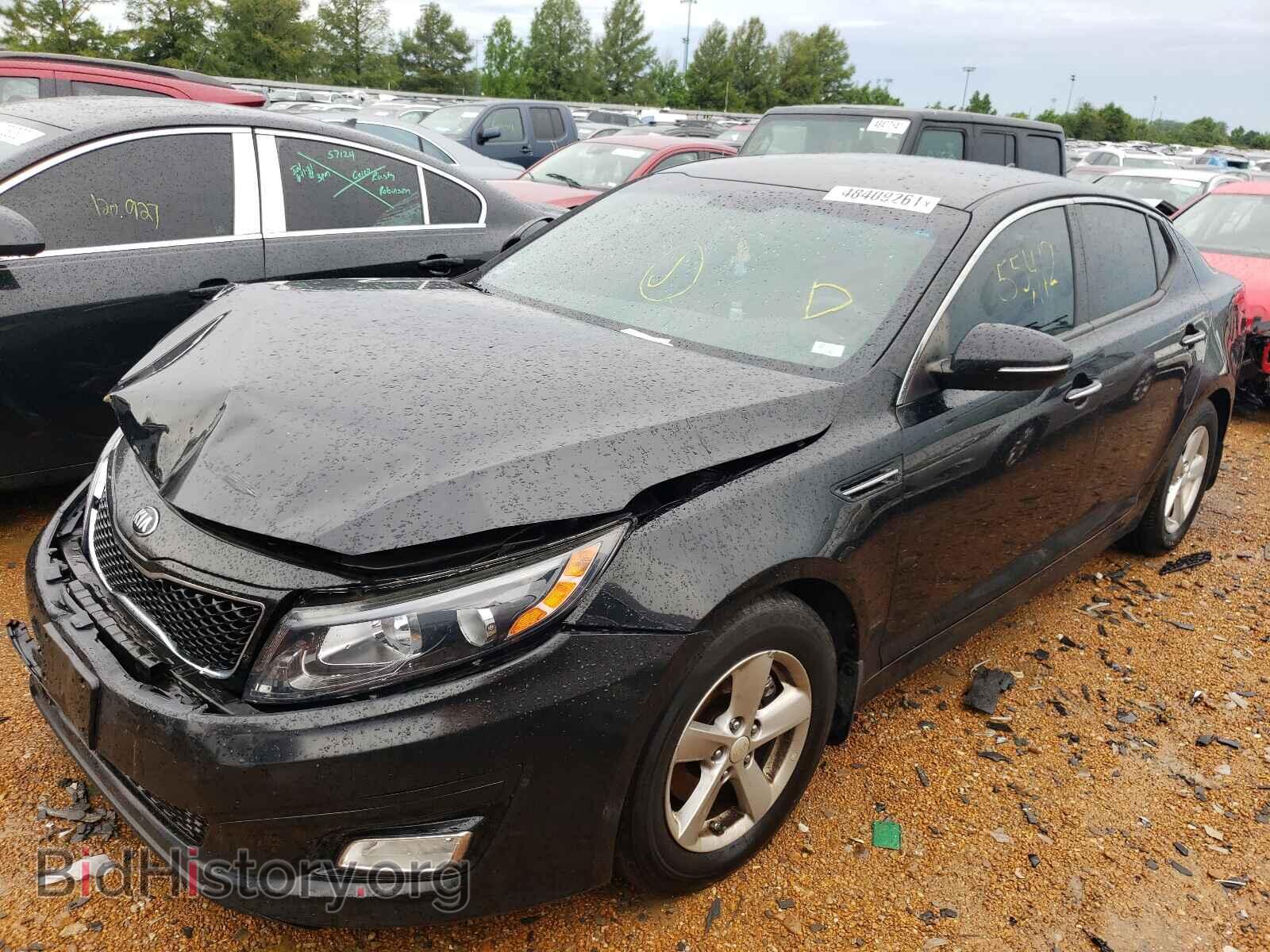 2015 KIA OPTIMA - VIN: 5XXGM4A71FG456540 - Фото 2