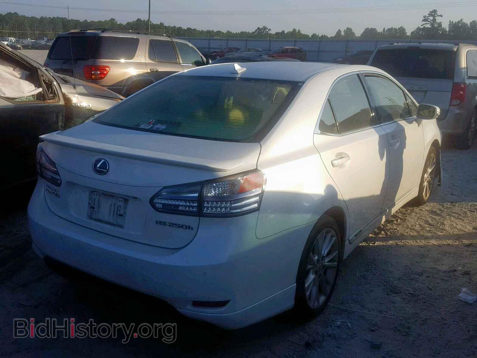 2010 LEXUS HS 250H - VIN: JTHBB1BA4A2015328 - Фото 4