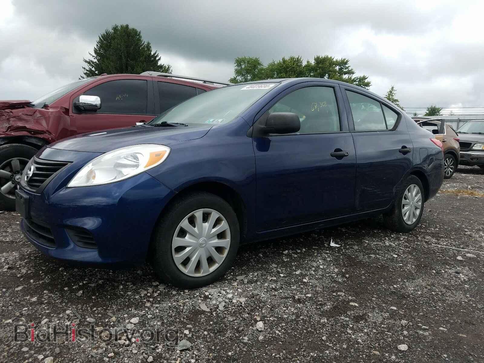 2014 NISSAN VERSA - VIN: 3N1CN7AP6EL837402 - Фото 2