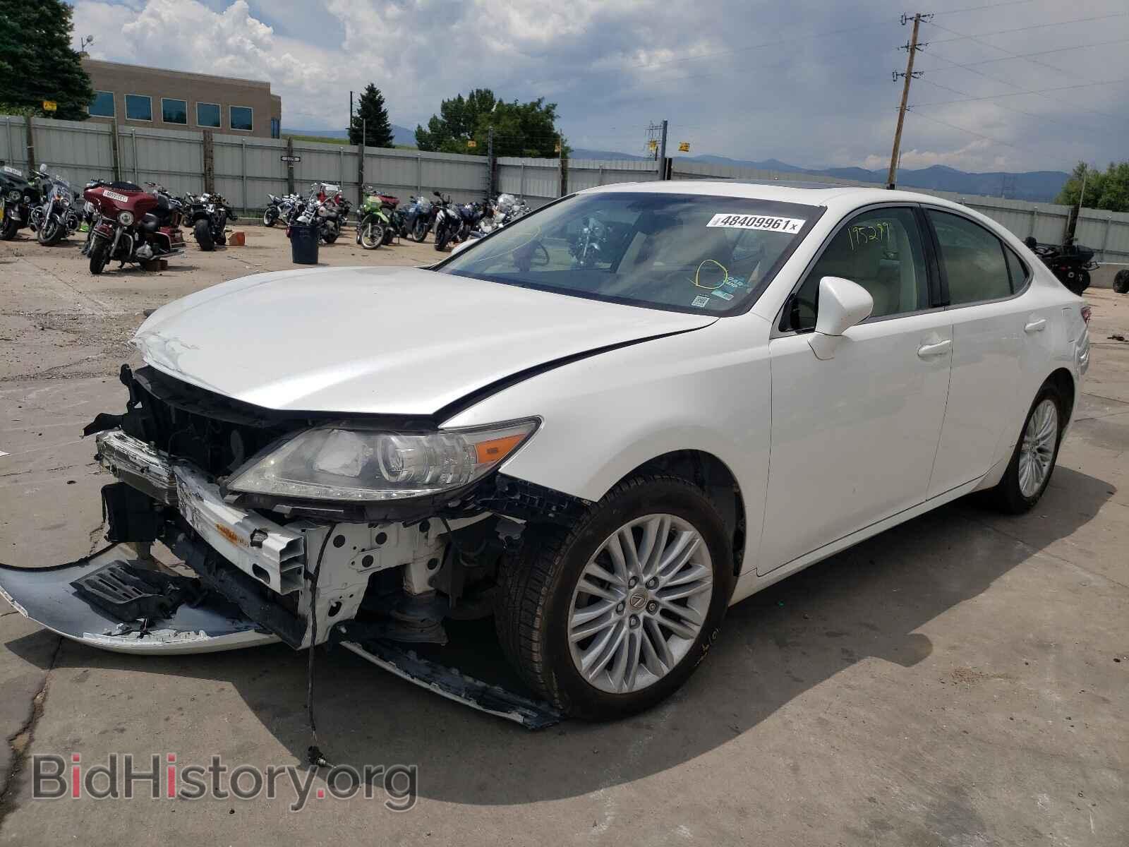 2013 LEXUS ES350 - VIN: JTHBK1GG2D2035188 - Фото 2