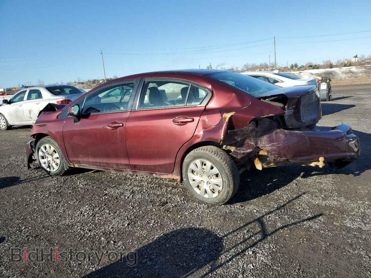 2012 HONDA CIVIC - VIN: 2HGFB2F44CH015709 - Фото 2