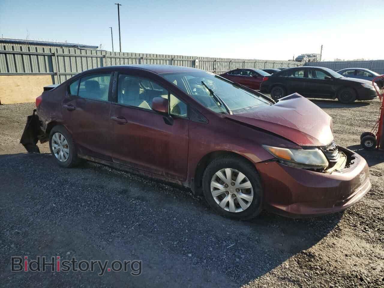 2012 HONDA CIVIC - VIN: 2HGFB2F44CH015709 - Фото 4