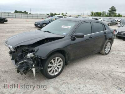 2013 Chrysler 200 Touring, black — VIN 1C3CCBBB0DN554358, Copart