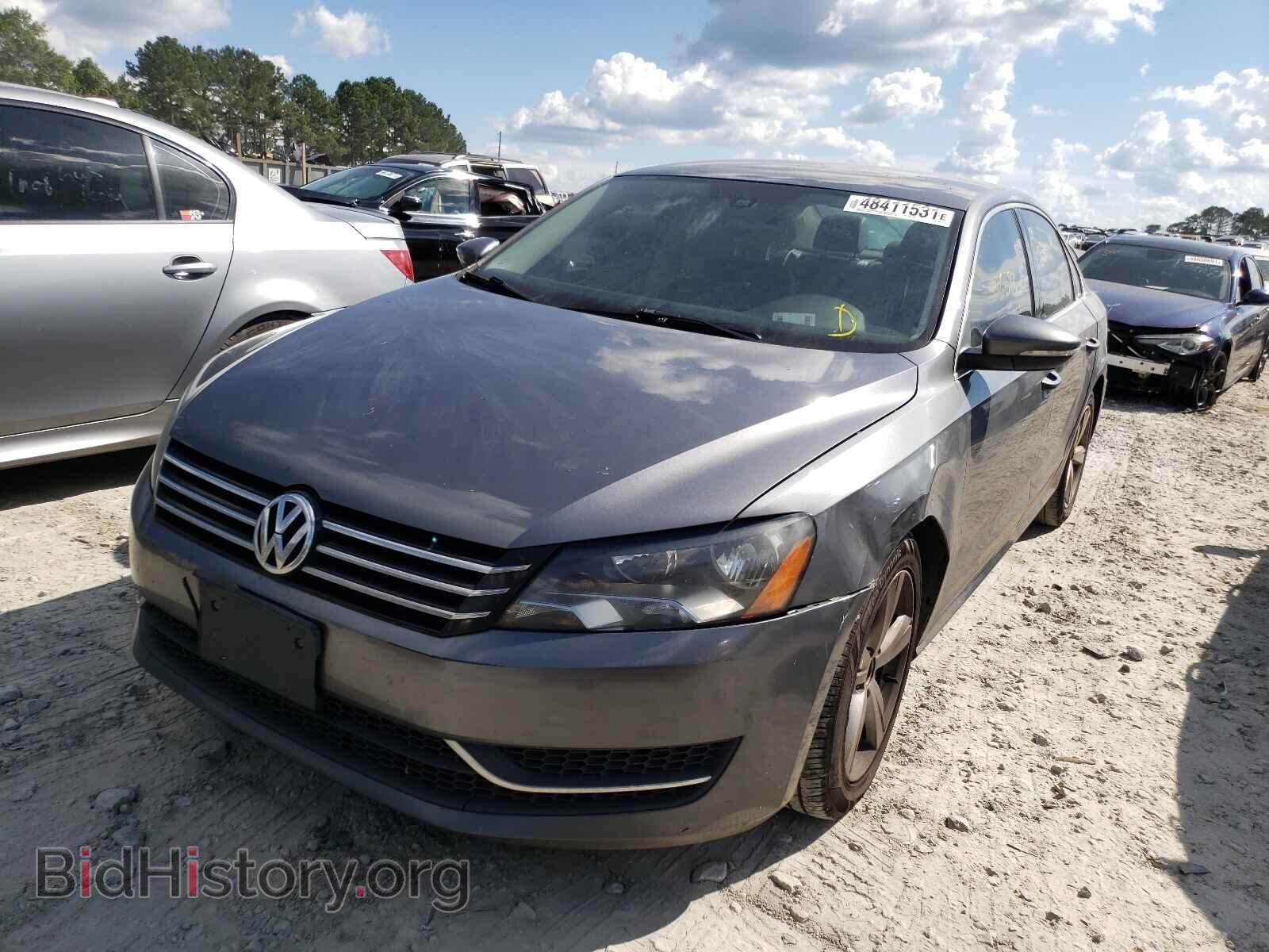 2012 VOLKSWAGEN PASSAT - VIN: 1VWBP7A32CC038948 - Фото 2