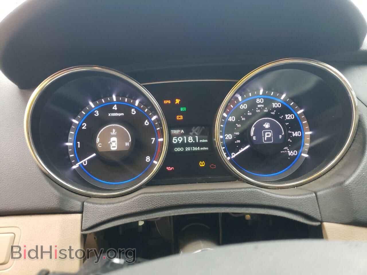 2012 HYUNDAI SONATA - VIN: 5NPEB4AC7CH414528 - Фото 9