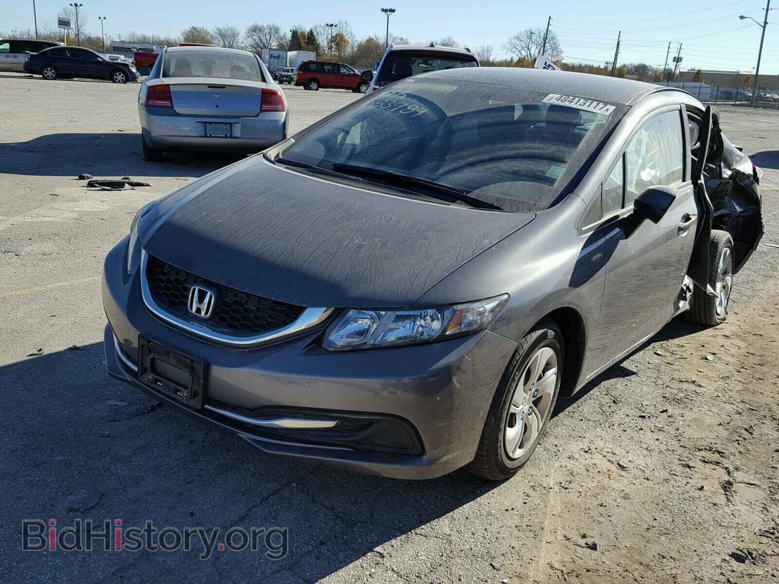 2013 HONDA CIVIC - VIN: 19XFB2F5XDE083484 - Фото 2