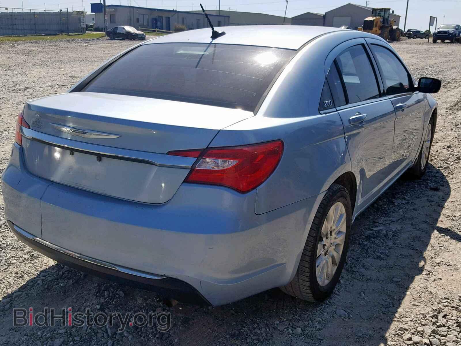 2012 CHRYSLER 200 - VIN: 1C3CCBAB1CN204320 - Фото 4