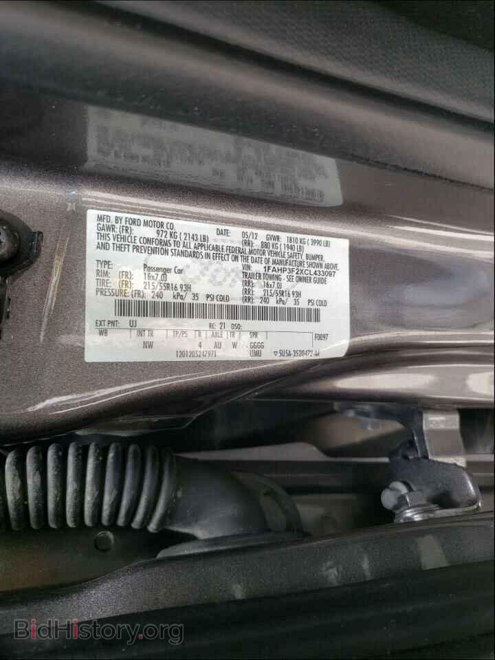 2012 FORD FOCUS - VIN: 1FAHP3F2XCL433097 - Photo 10