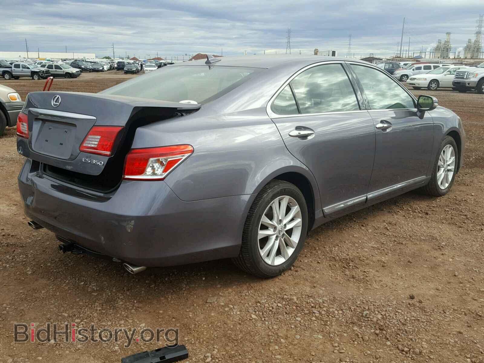 2012 LEXUS ES350 - VIN: JTHBK1EG3C2476281 - Фото 4