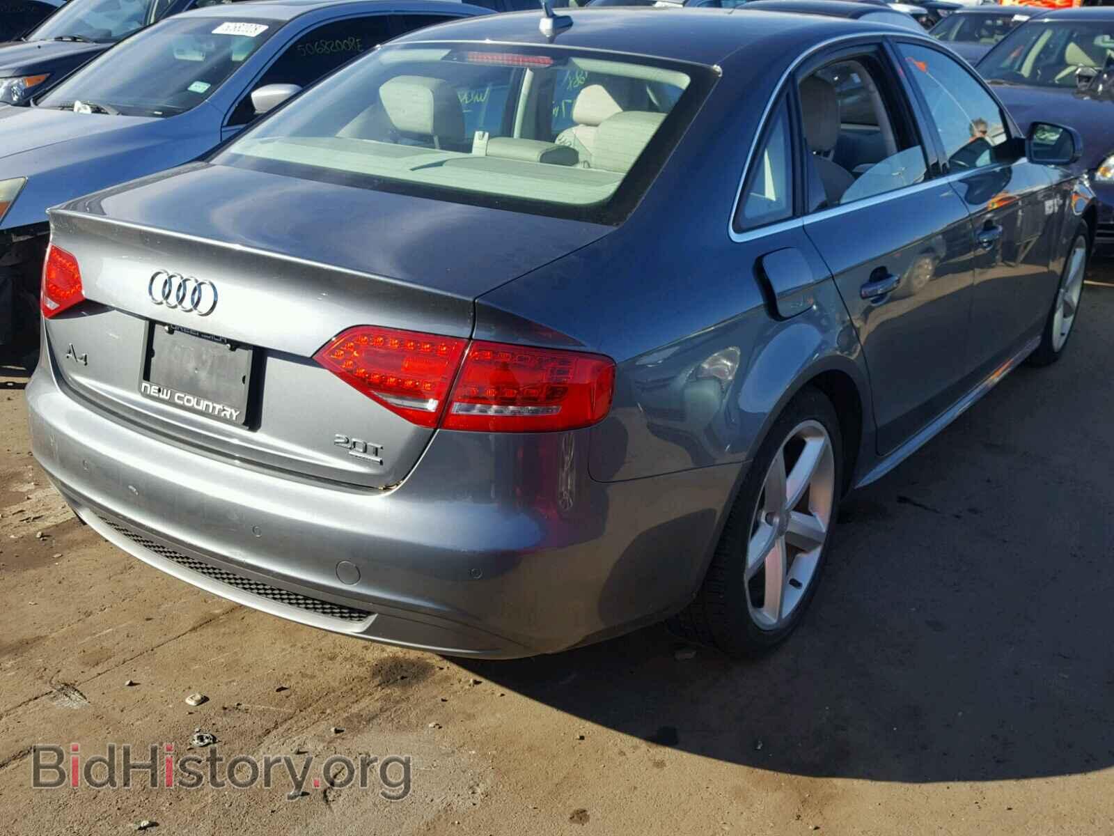 2012 AUDI A4 - VIN: WAUFFAFL9CA112842 - Фото 4