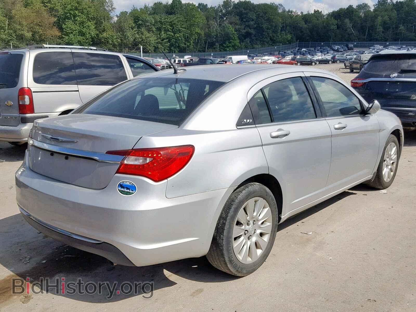 2012 CHRYSLER 200 - VIN: 1C3CCBAB0CN319264 - Фото 4