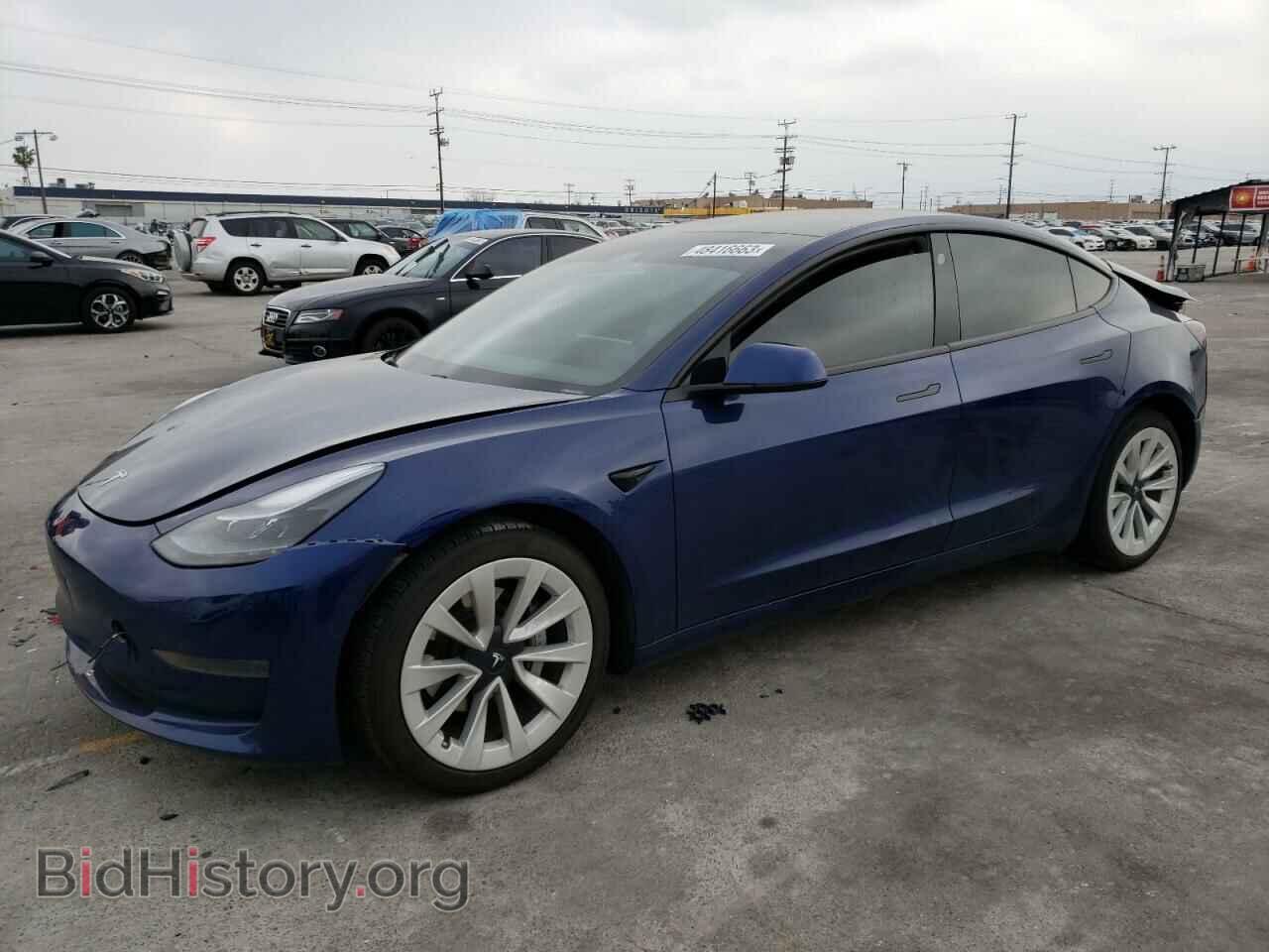 Photo 5YJ3E1EAXMF069582 - TESLA MODEL 3 2021