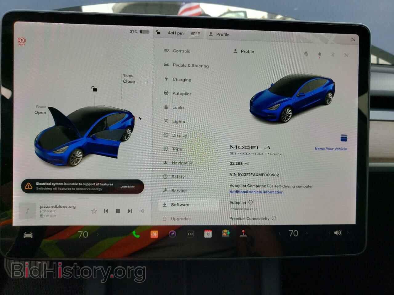 2021 TESLA MODEL 3 - VIN: 5YJ3E1EAXMF069582 - Photo 9