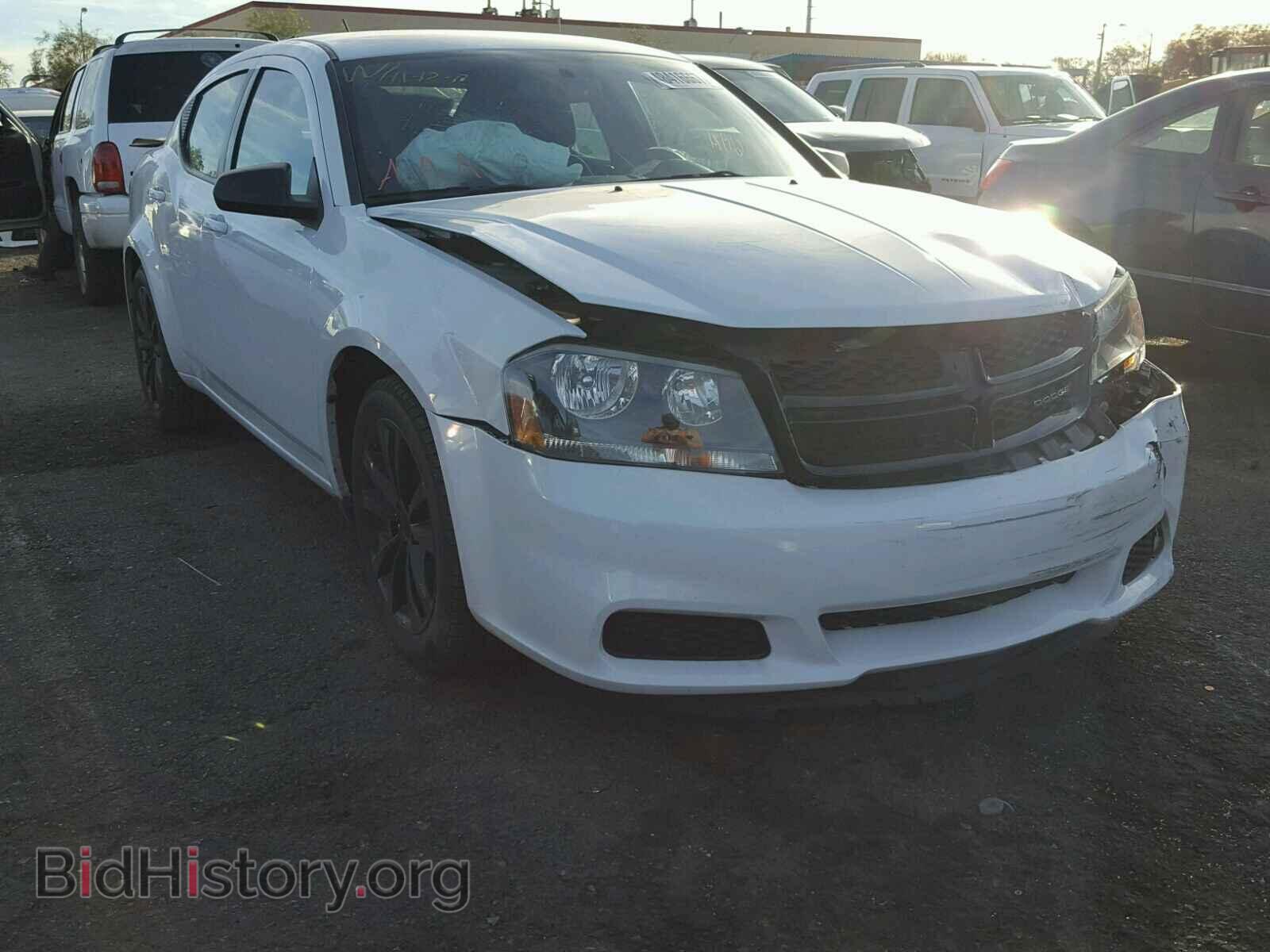Photo 1C3CDZAG4DN749169 - DODGE AVENGER 2013