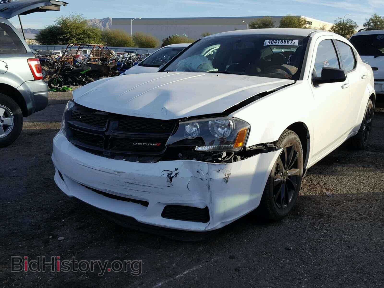 2013 DODGE AVENGER - VIN: 1C3CDZAG4DN749169 - Photo 2