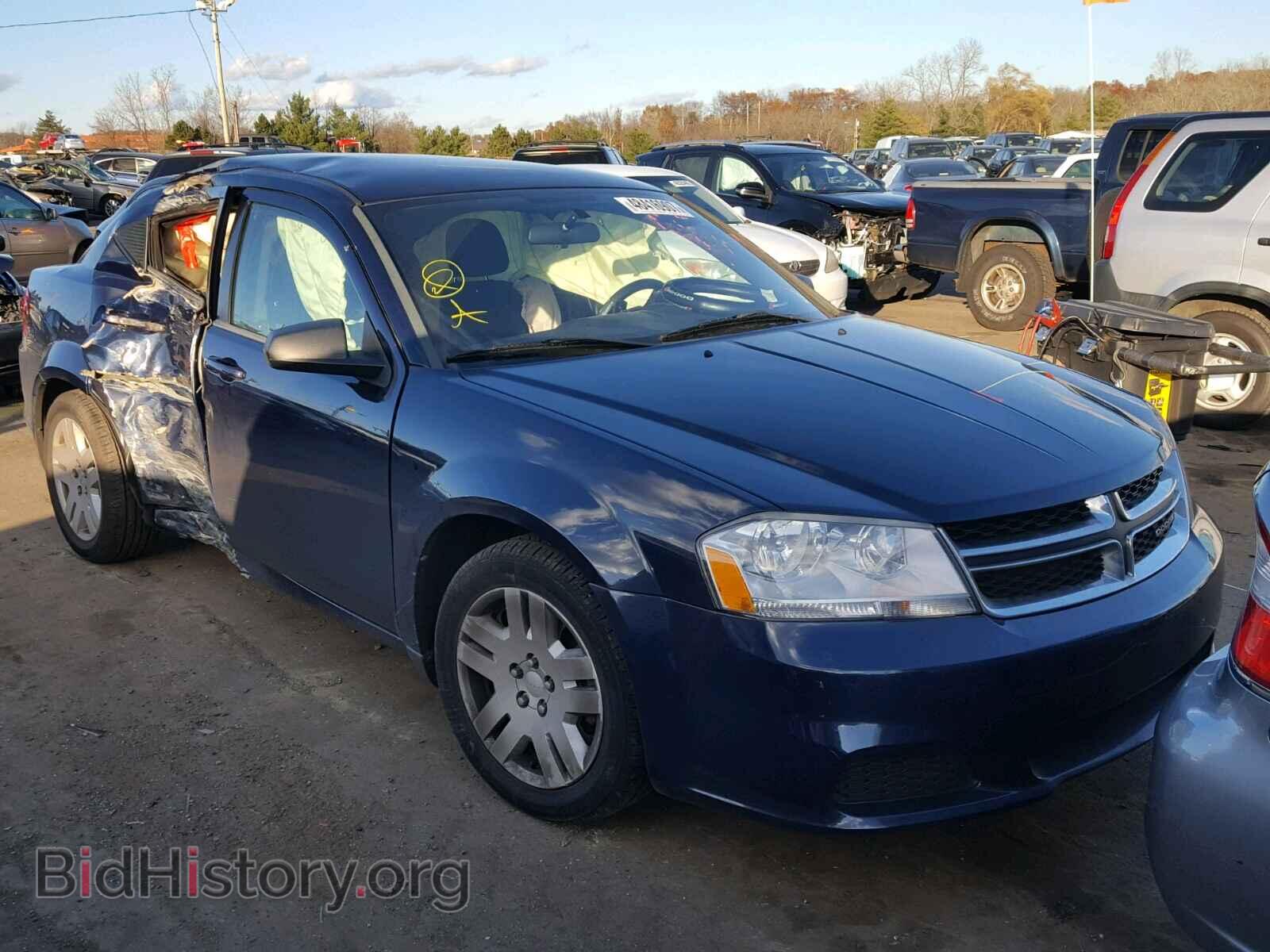 Photo 1C3CDZAB1DN675763 - DODGE AVENGER 2013