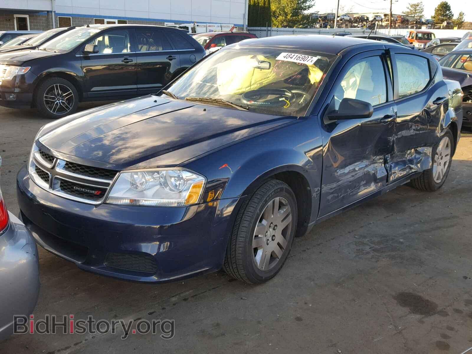 2013 DODGE AVENGER - VIN: 1C3CDZAB1DN675763 - Photo 2