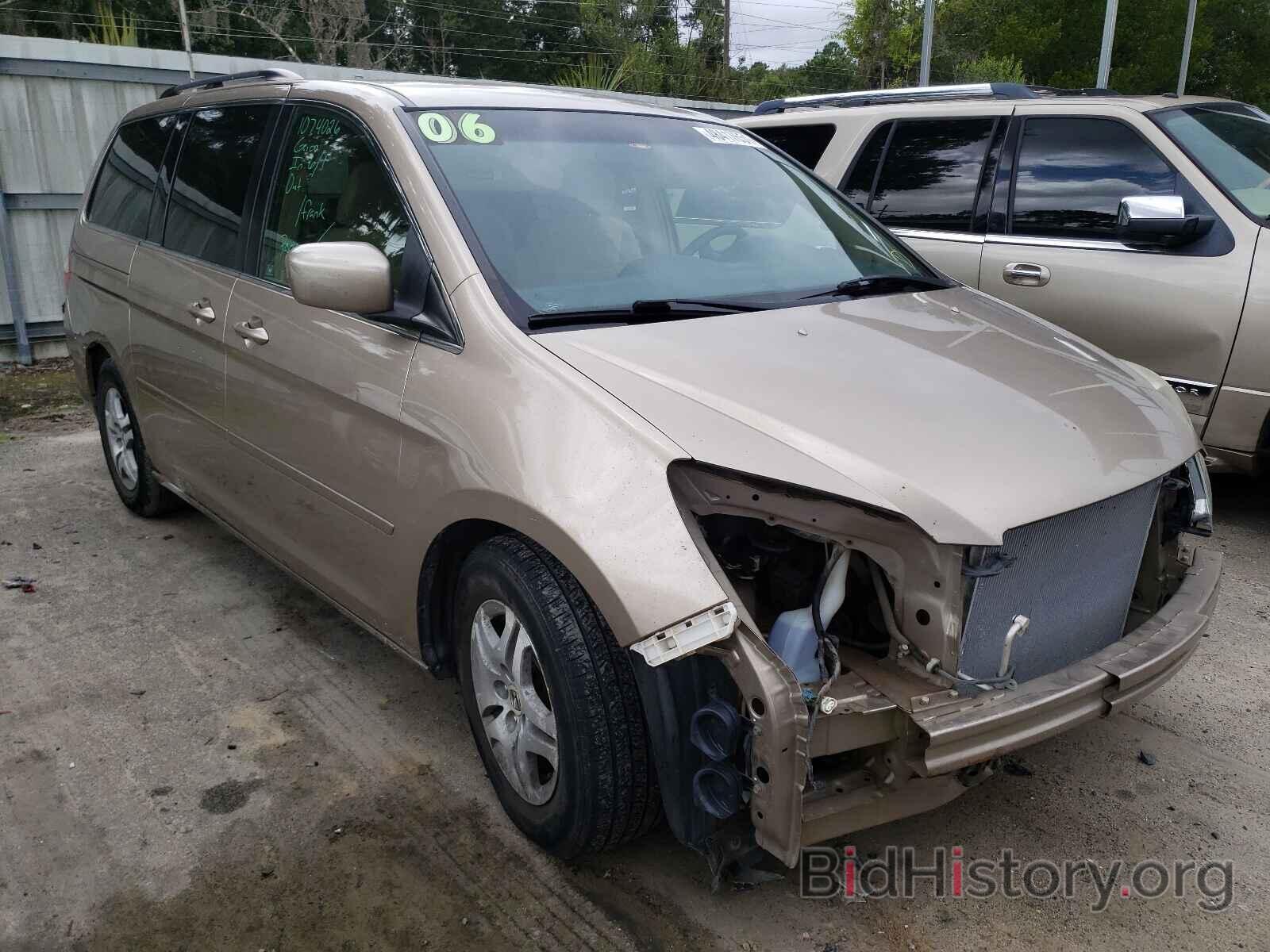 Photo 5FNRL38406B423436 - HONDA ODYSSEY 2006