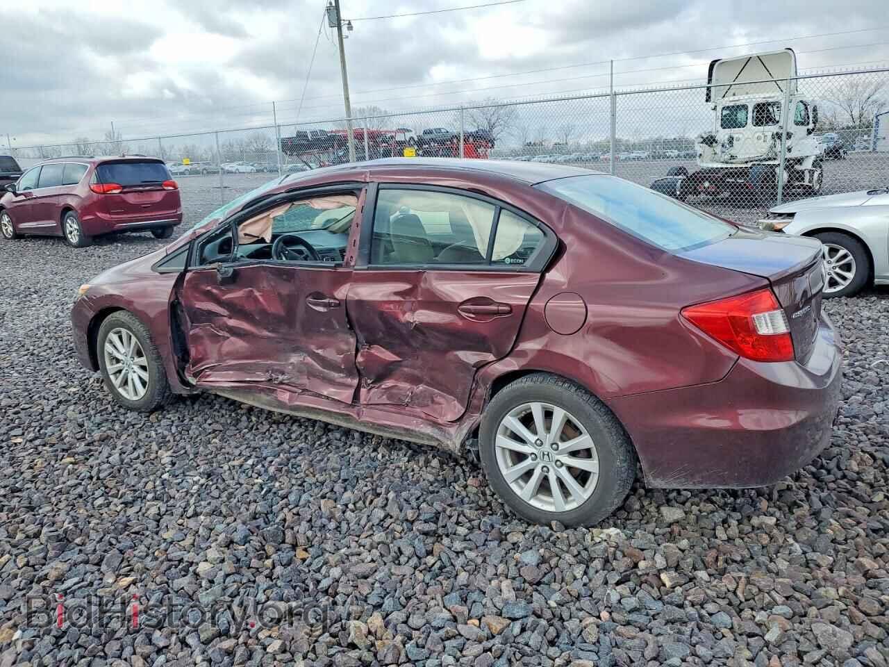 2012 HONDA CIVIC - VIN: 2HGFB2F86CH545778 - Фото 2