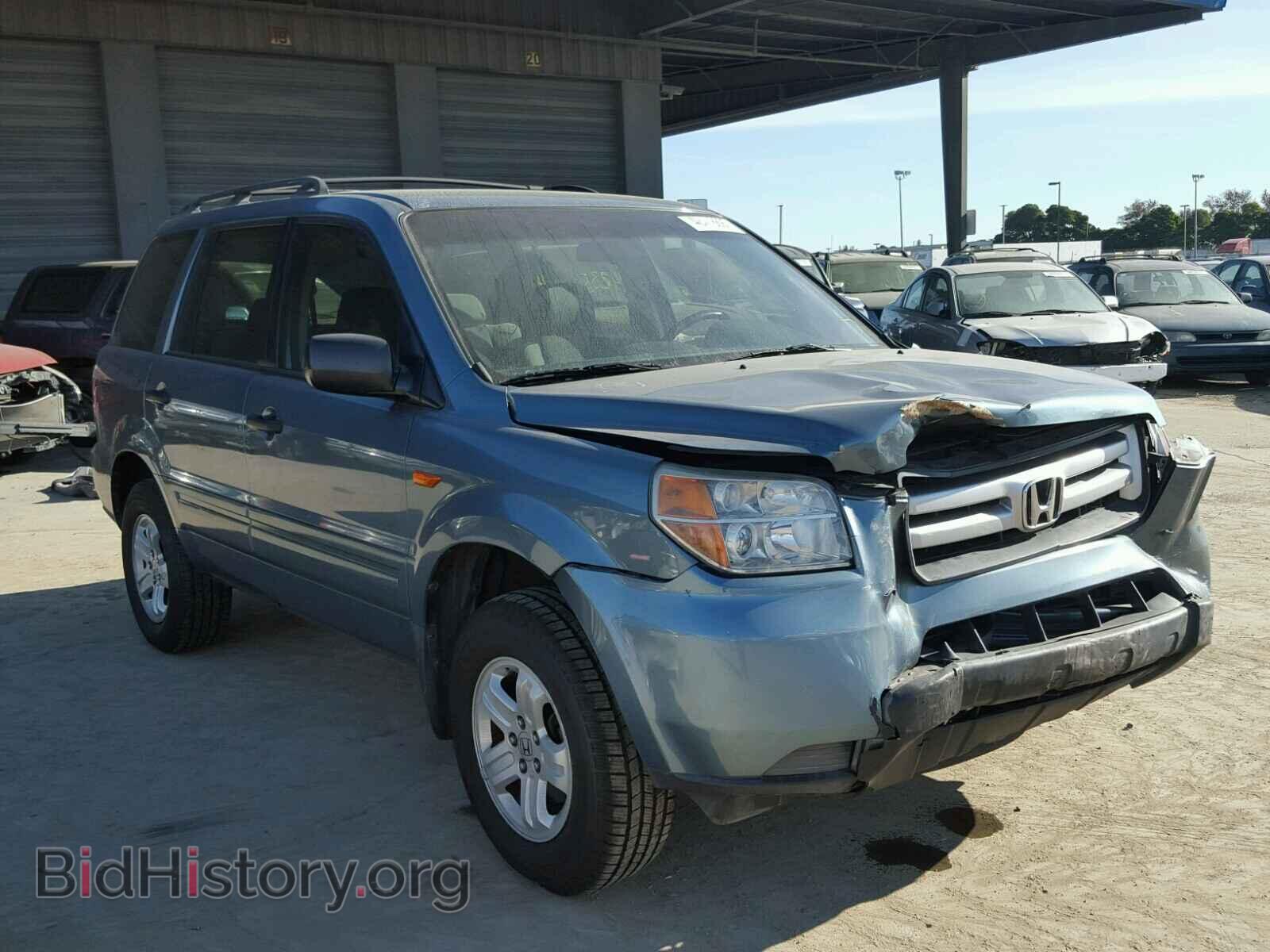Photo 5FNYF281X7B026479 - HONDA PILOT 2007