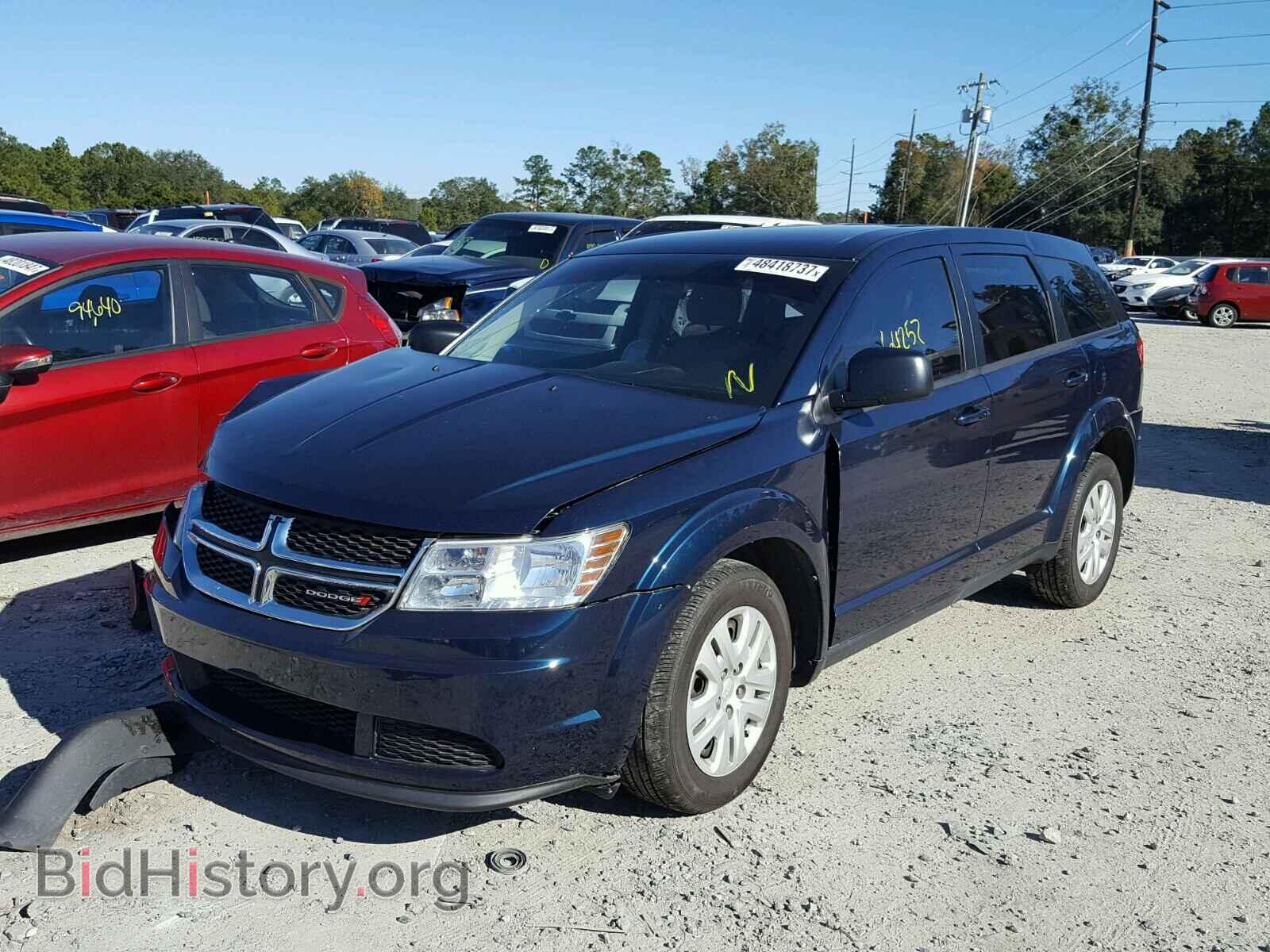 2015 DODGE JOURNEY - VIN: 3C4PDCAB0FT665528 - Фото 2