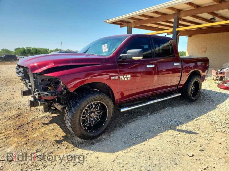 2016 RAM 1500 SLT (VIN 1C6RR6LT5GS355385) — photo 1 of 15, Copart, damage: front end