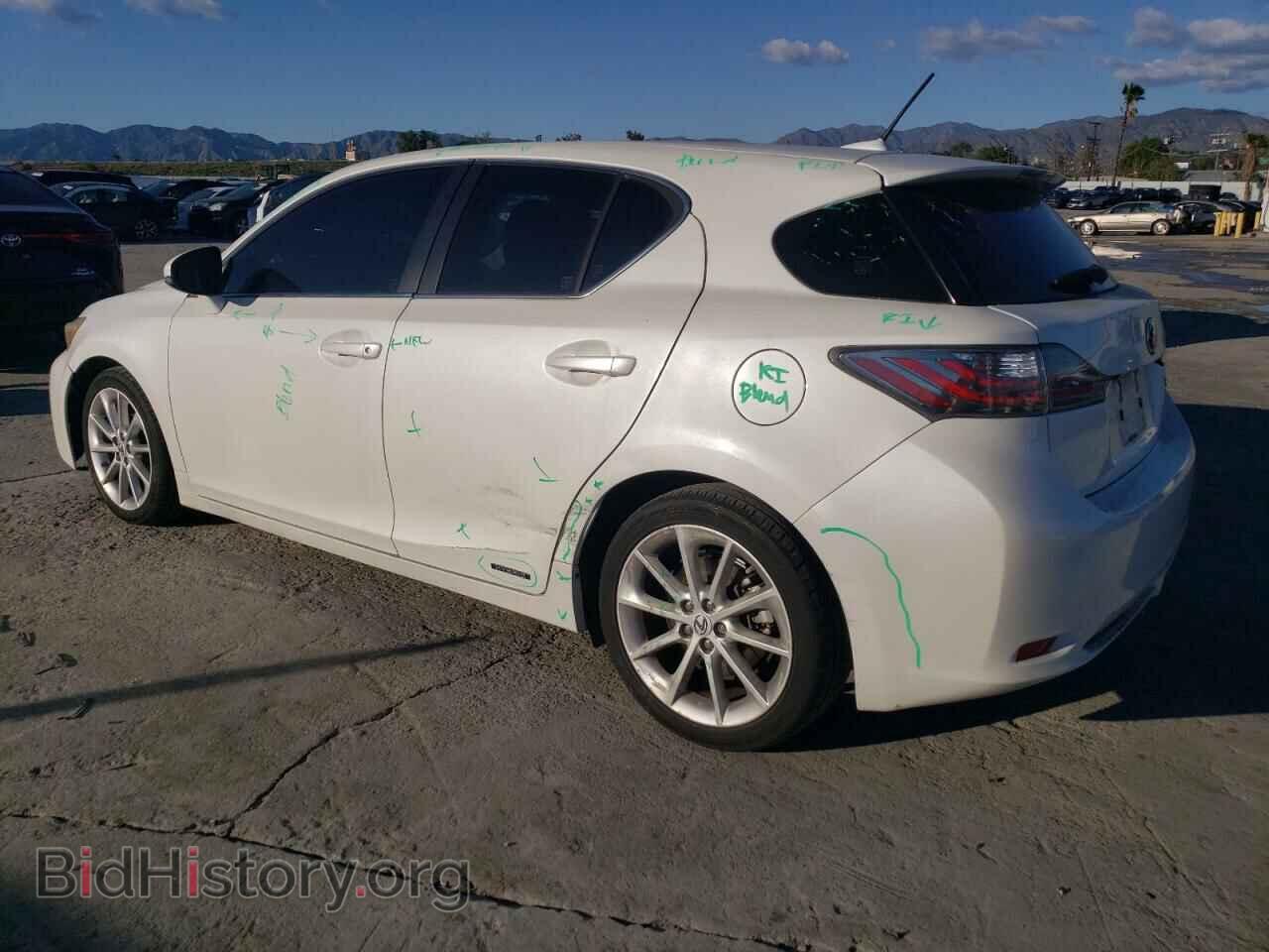 2013 LEXUS CT 200 - VIN: JTHKD5BH8D2156387 - Фото 2