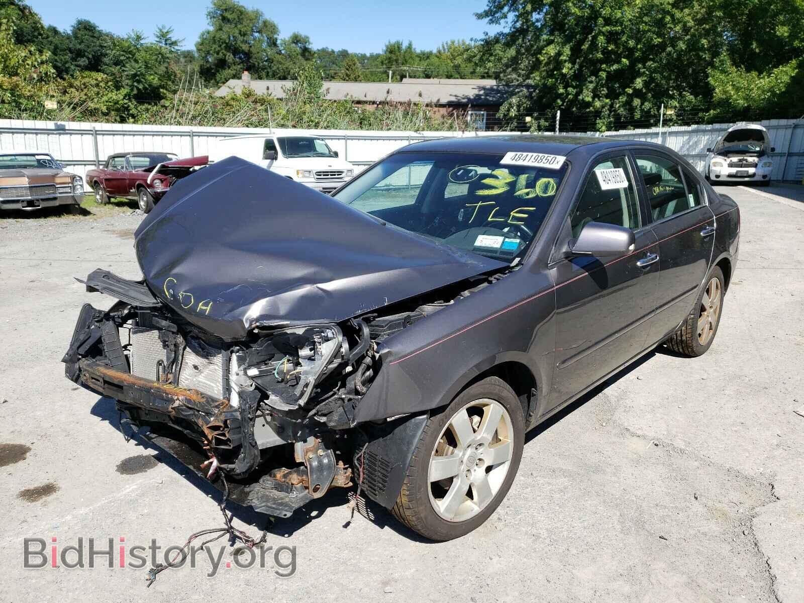 2008 KIA OPTIMA - VIN: KNAGE124285259171 - Фото 2