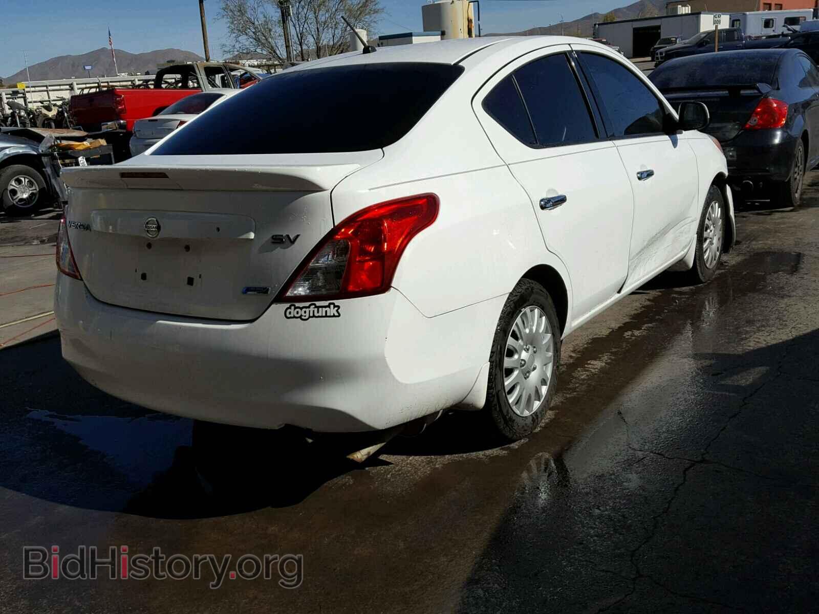 2014 NISSAN VERSA - VIN: 3N1CN7AP5EL819165 - Фото 4