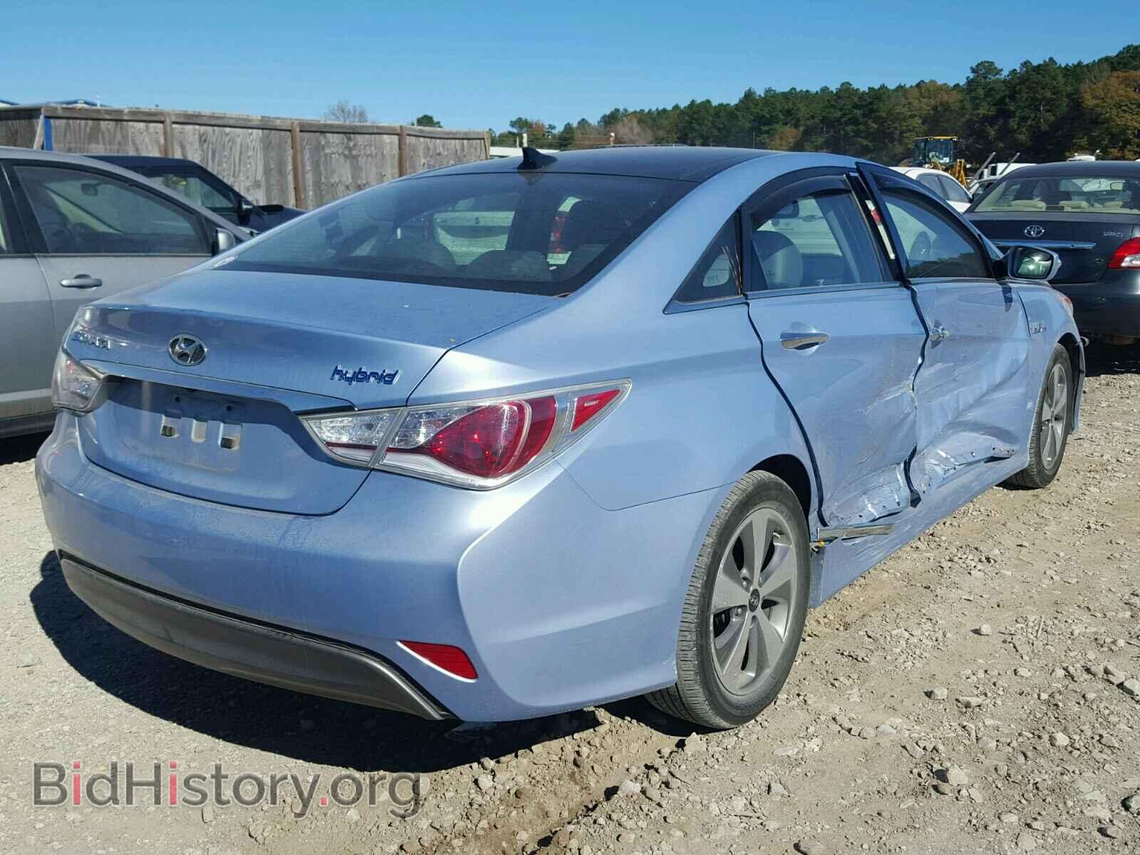 2012 HYUNDAI SONATA - VIN: KMHEC4A43CA031436 - Фото 4