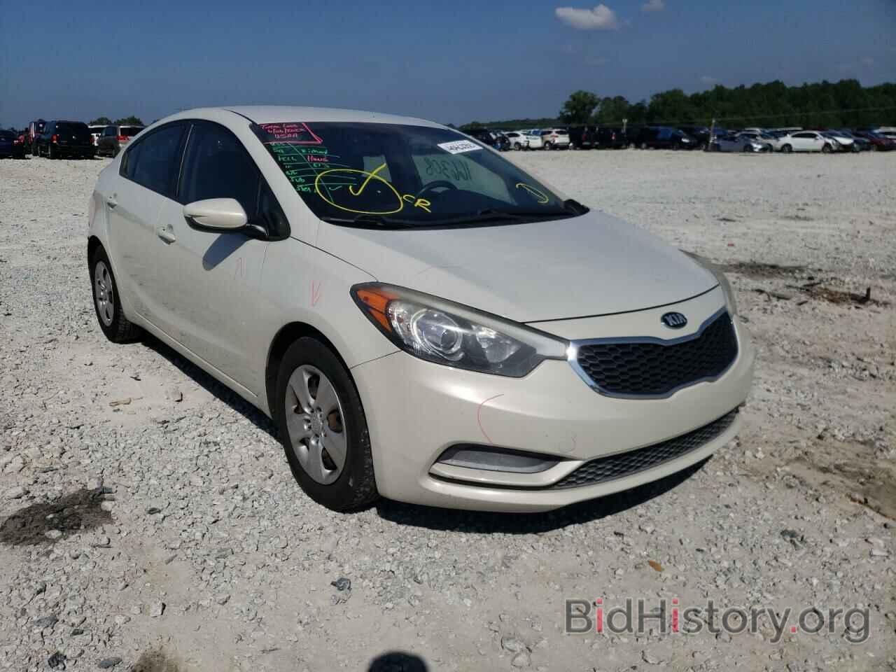 Photo KNAFK4A6XF5406360 - KIA FORTE 2015