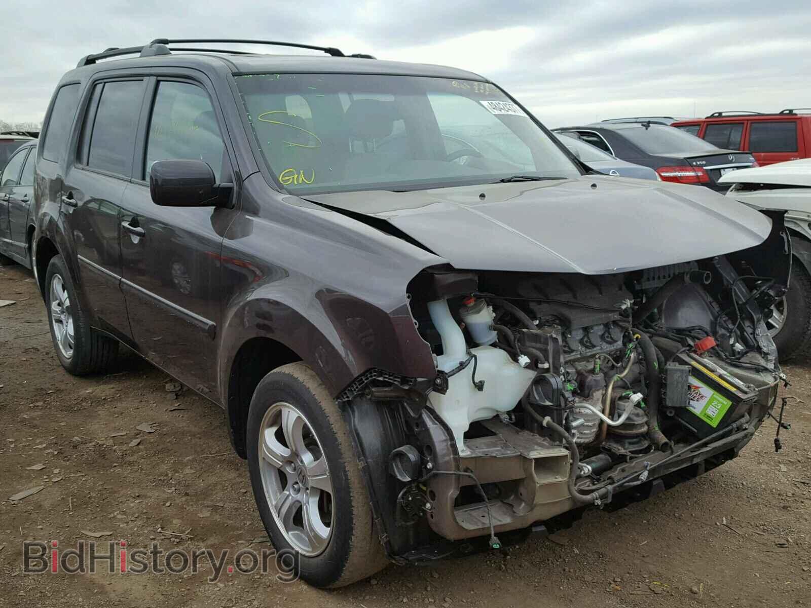 Фотография 5FNYF4H78CB005673 - HONDA PILOT 2012