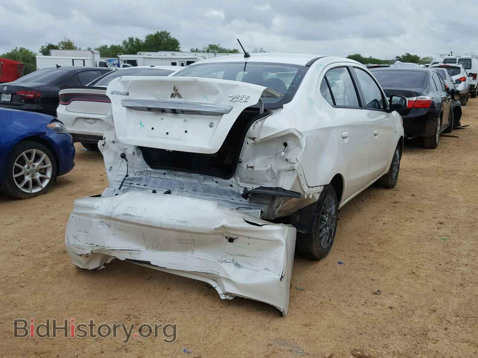 2017 MITSUBISHI MIRAGE - VIN: ML32F3FJ6HHF07917 - Фото 4