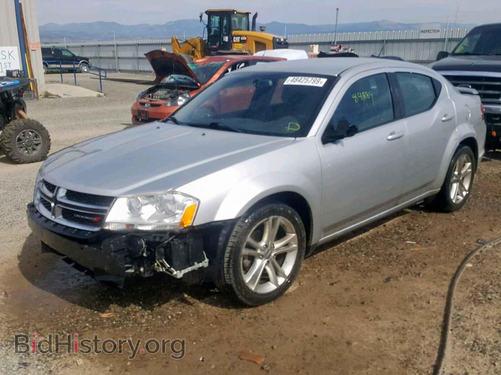 2012 DODGE AVENGER - VIN: 1C3CDZAG3CN254783 - Фото 2