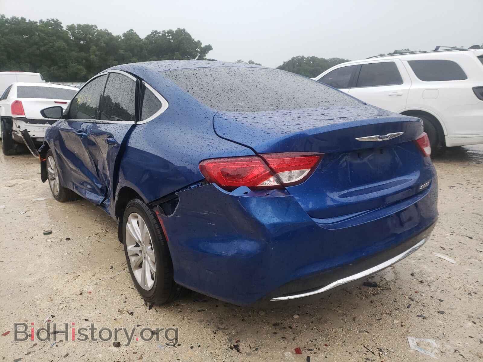 2016 CHRYSLER 200 - VIN: 1C3CCCAB9GN170025 - Фото 3