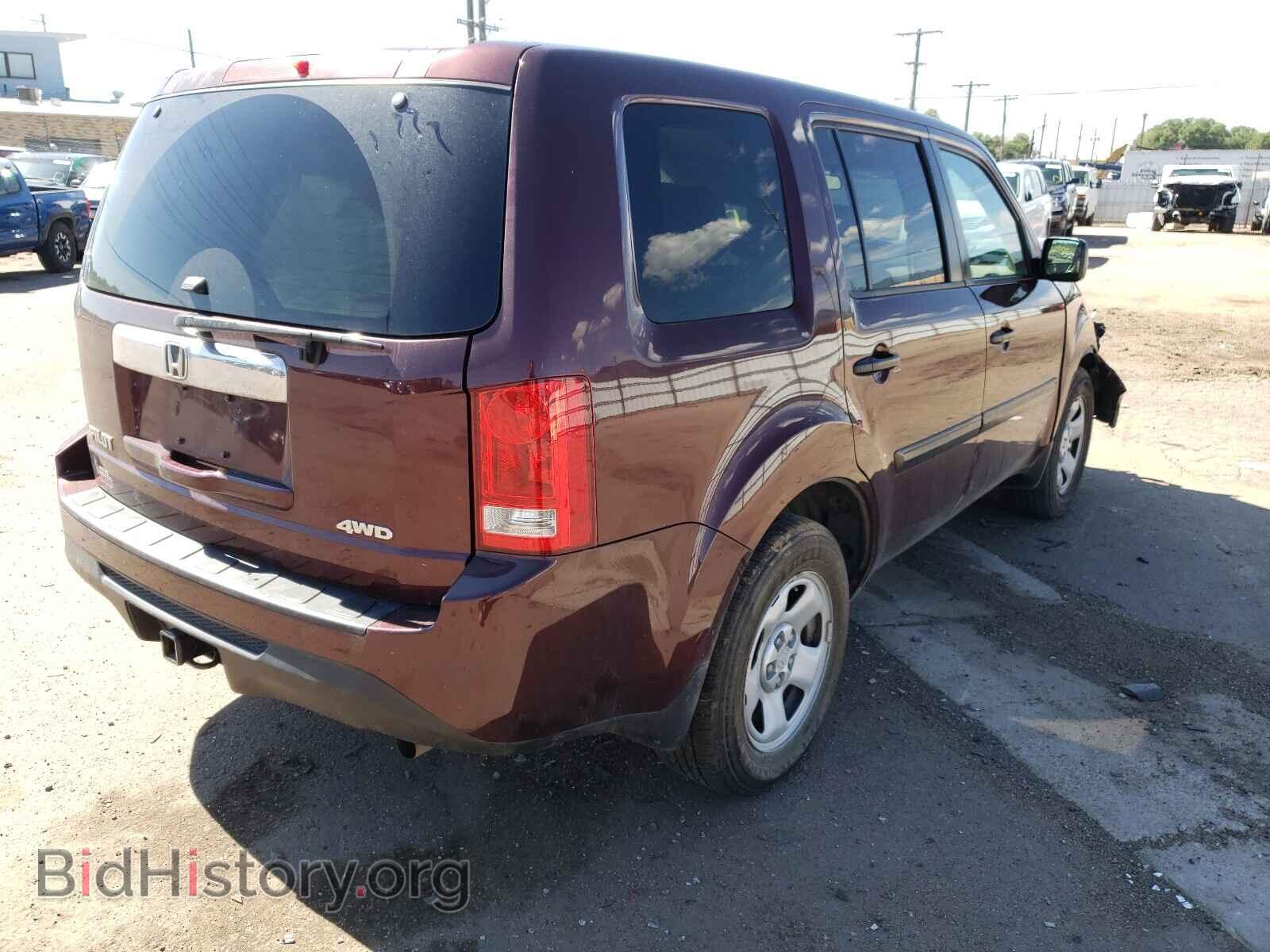 2014 HONDA PILOT - VIN: 5FNYF4H2XEB016505 - Фото 4