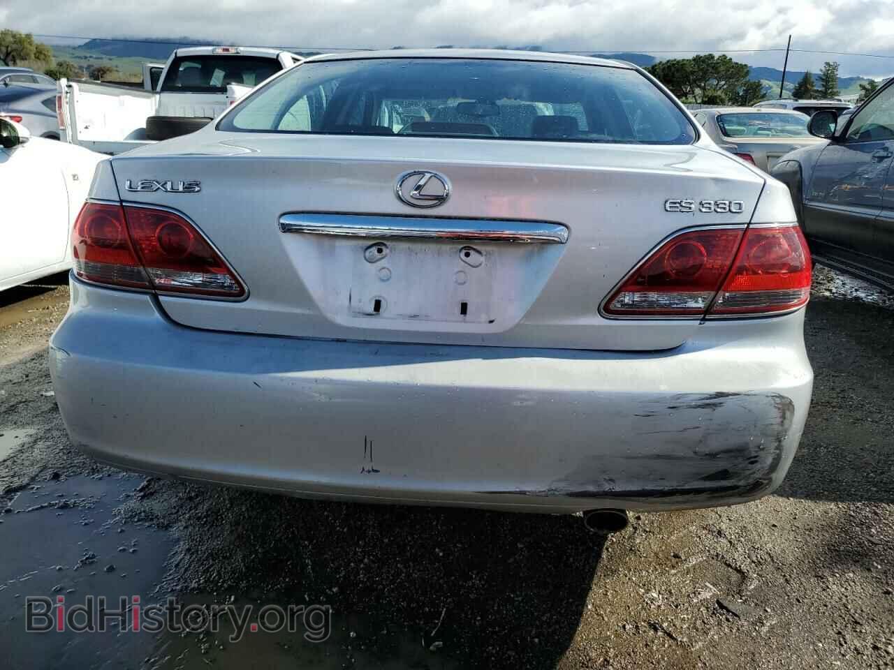 2005 LEXUS ES330 - VIN: JTHBA30G455133454 - Фото 6
