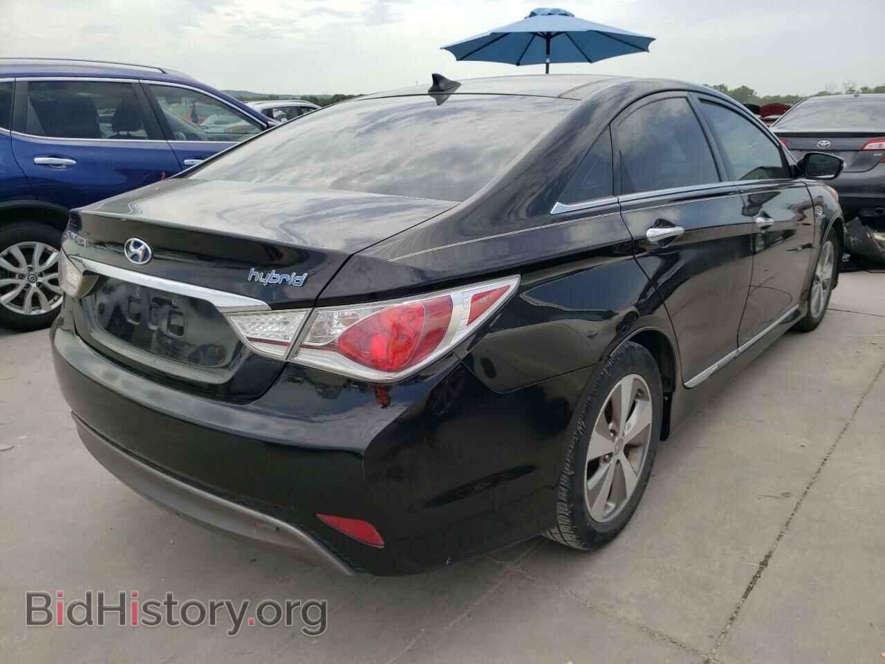 2012 HYUNDAI SONATA - VIN: KMHEC4A41CA040832 - Фото 4